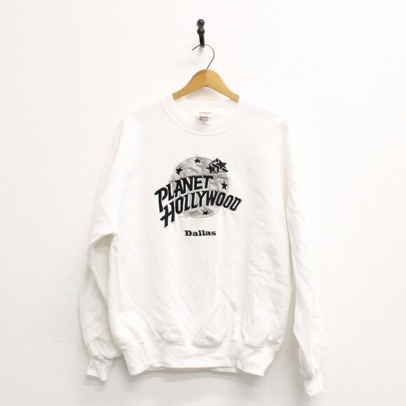 Vintage Planet Hollywood Dallas Texas Sweatshirt XL - Picture 1 of 8
